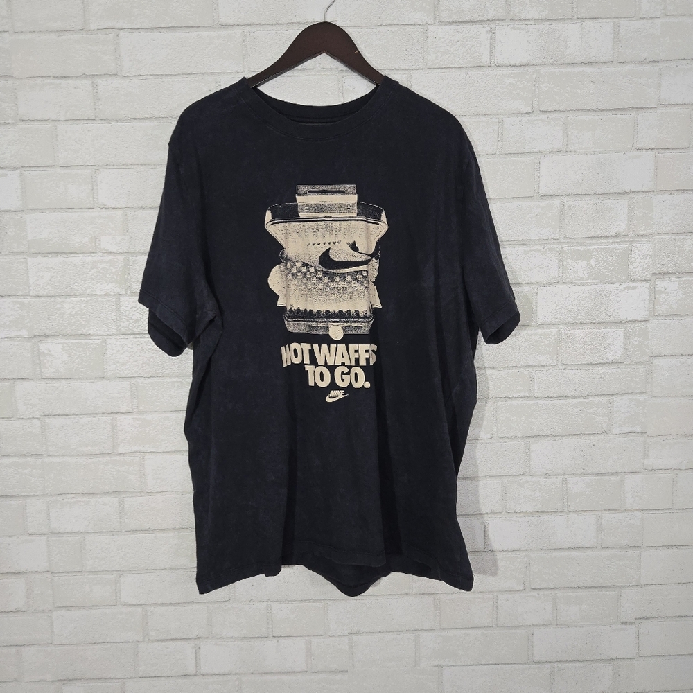 The Nike Tee "Hot Waffles to Go" graphic tee